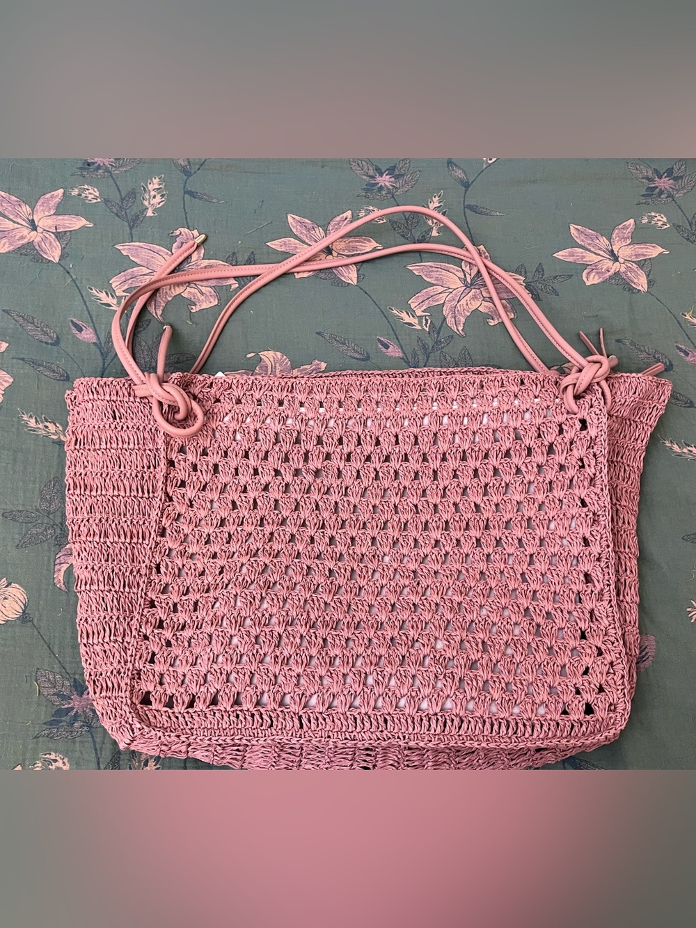Dolce Vita Ravello Raffia Shoulder Bag - Picture 14 of 16